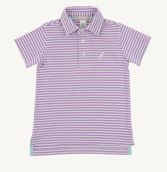 Prim and Proper SS Pima Polo Valley High Valley Stripe