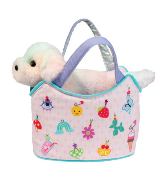 Charmingly Yours Rainbow Dog Sassy Pet San