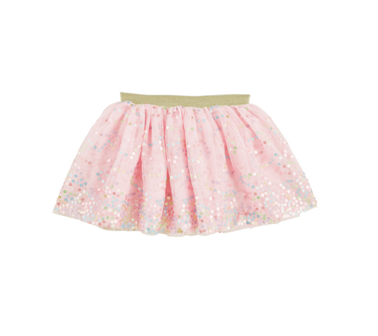 Rainbow Scattered Sequin Tutu
