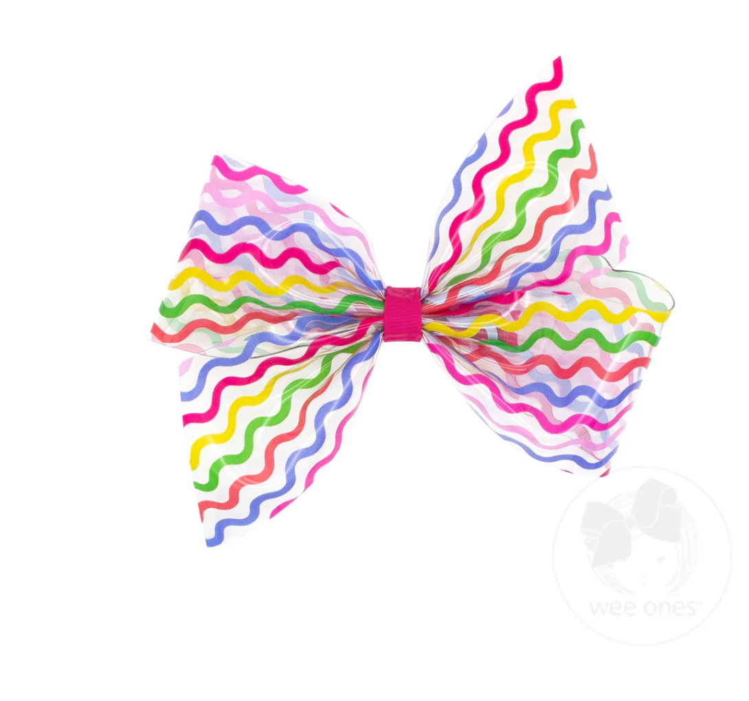 King Wee Splash Printed 2-Loop Swim Bow