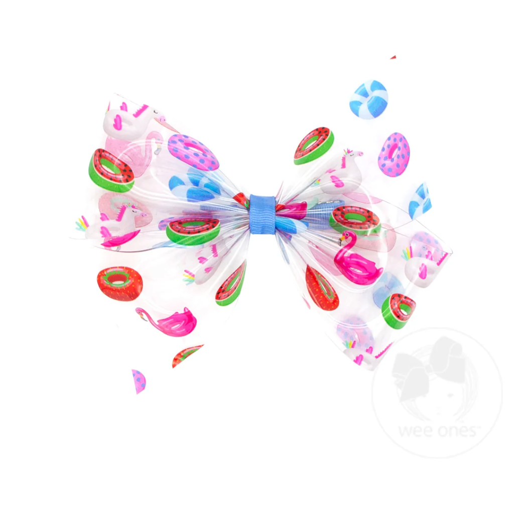 King Wee Splash Printed 2-Loop Swim Bow