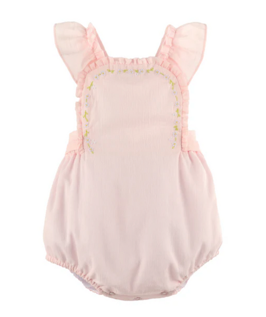 Pink Daisy Chain Sunsuit