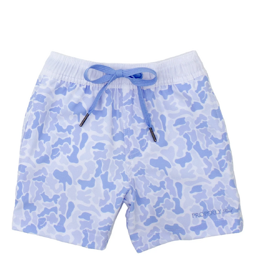 Boys Riviera Swim Trunk River Camo