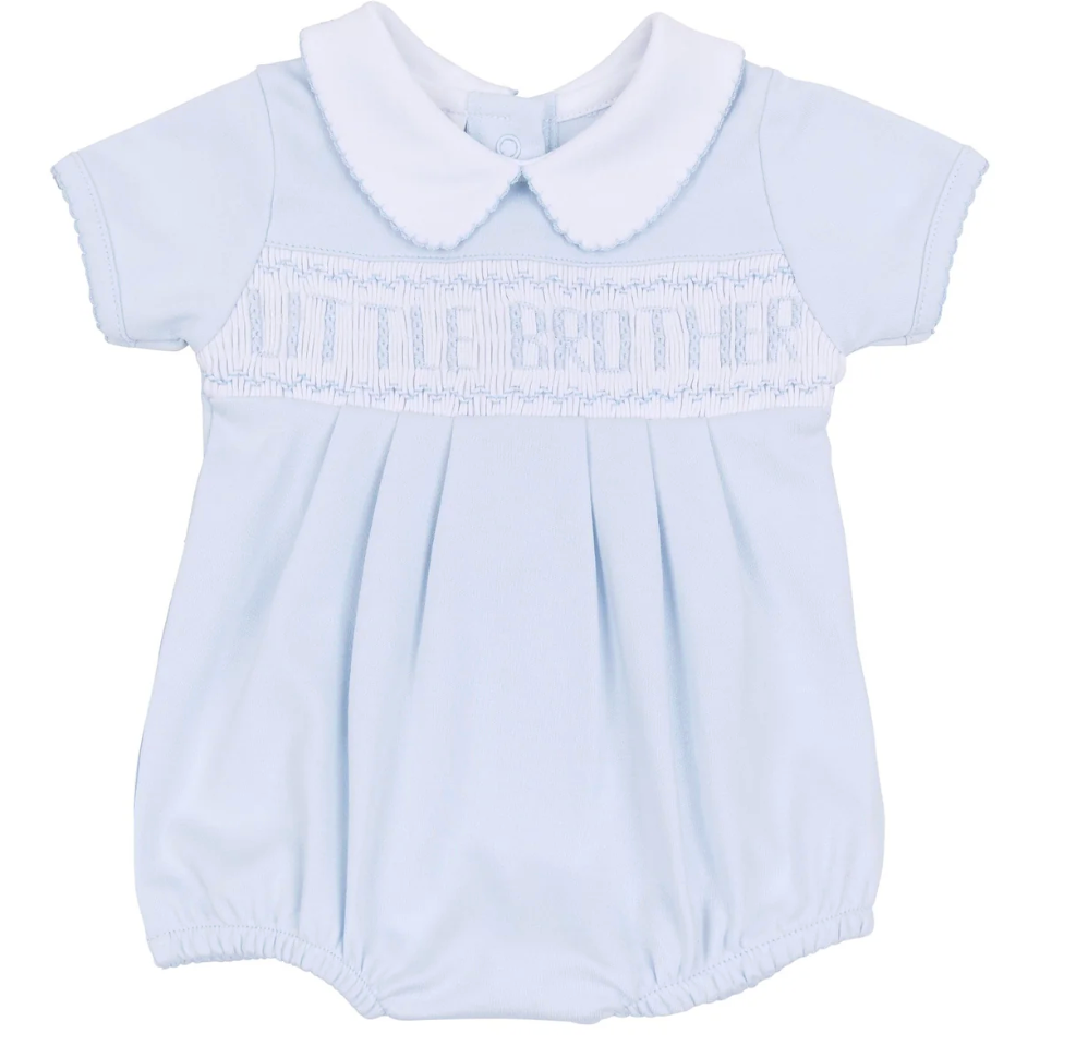 Little Brother Smocked Bubble