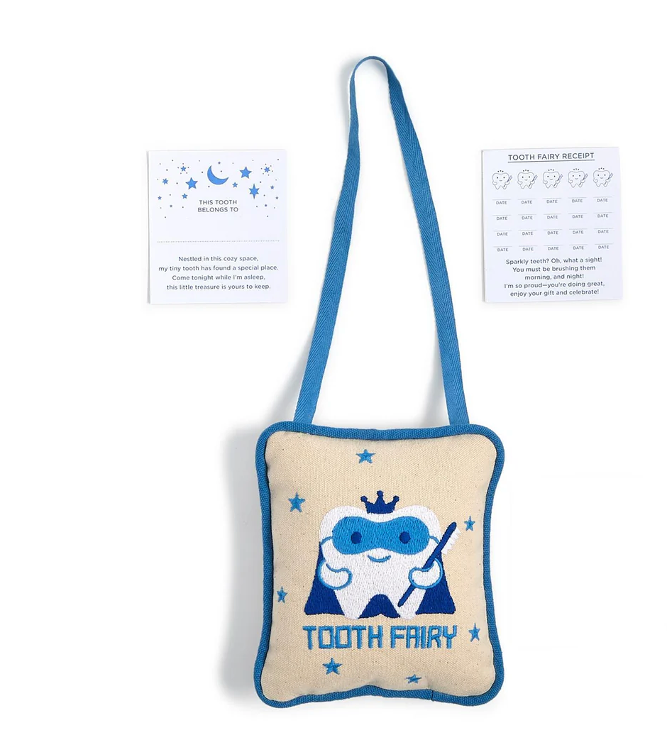 Tooth Fairy Pillow Blue