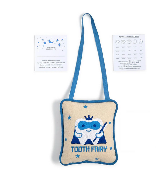 Tooth Fairy Pillow Blue