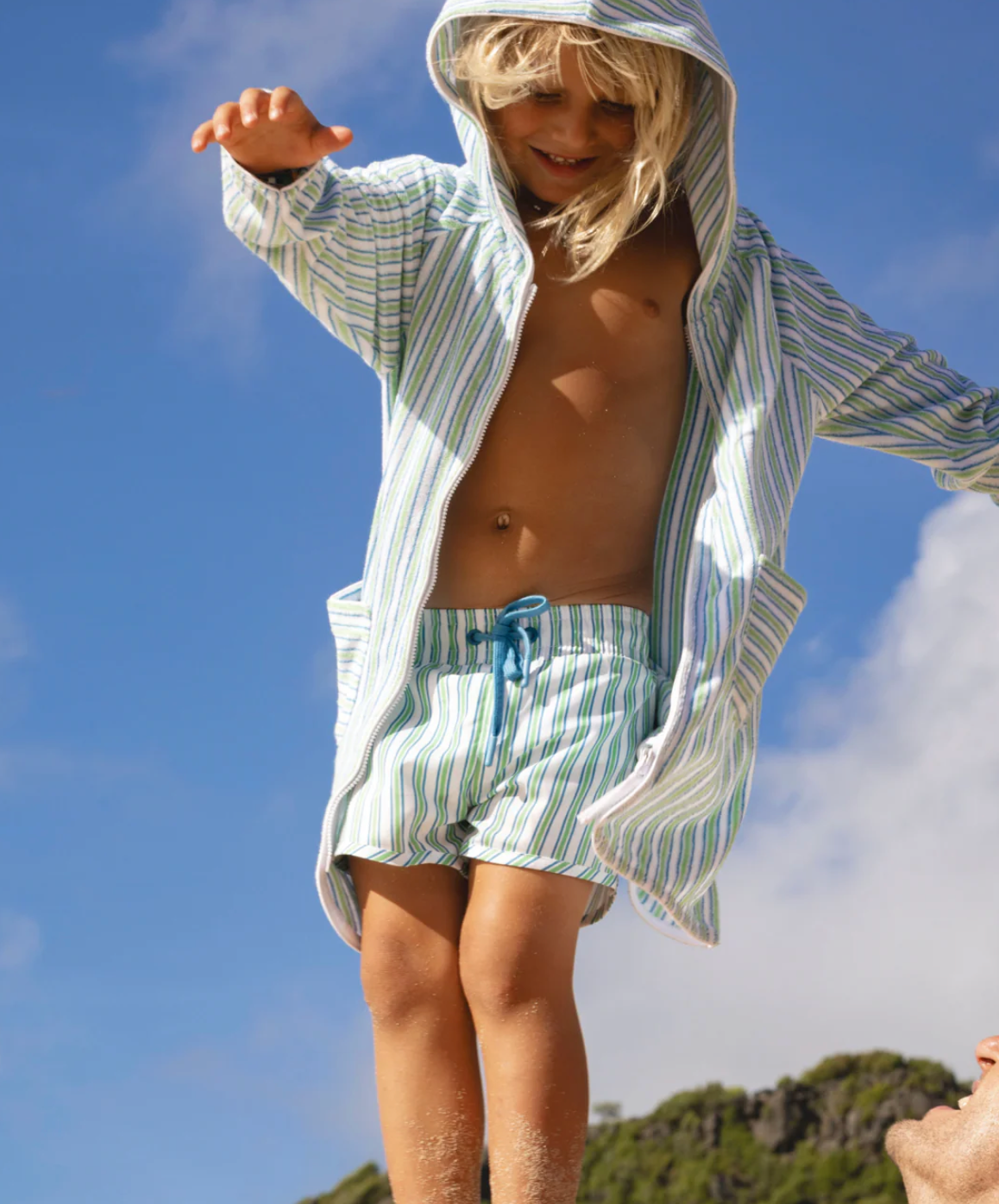 Tamarin Stripe Stripe Boardie