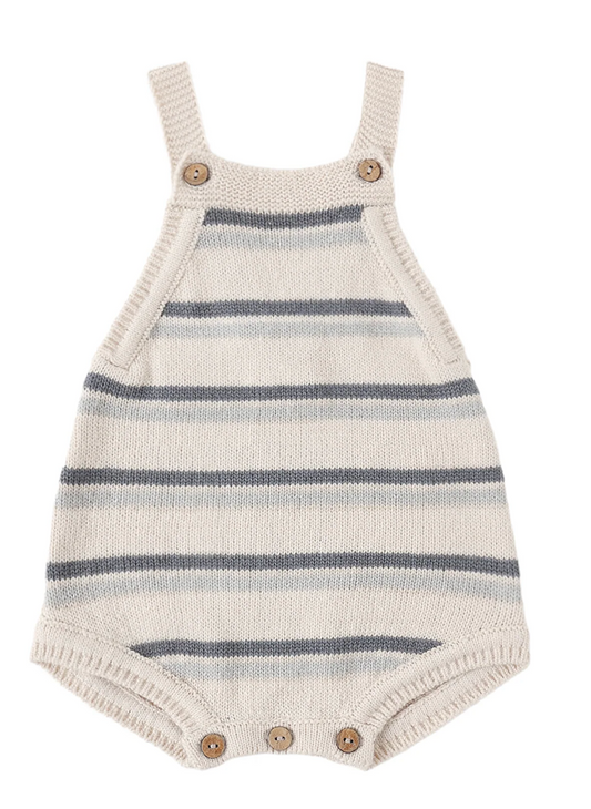 Tatum Romper Ocean Stripe