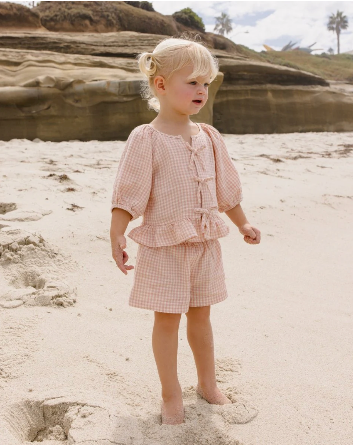 Juniper Set Petal Gingham