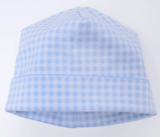 Mini Checks Hat - Blue