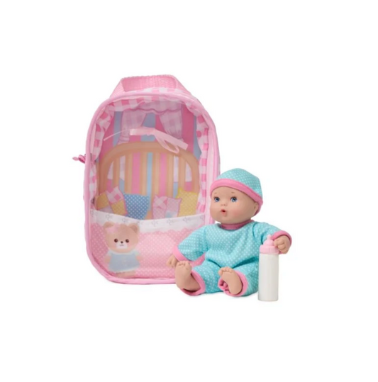 Take Along Cuties 8-inch Doll, Pink