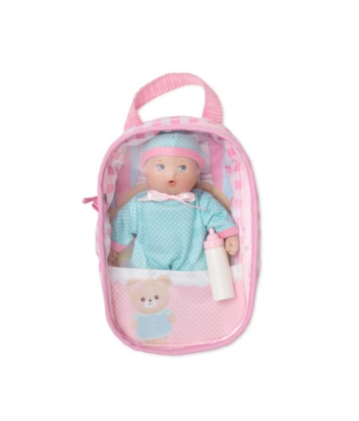 Take Along Cuties 8-inch Doll, Pink
