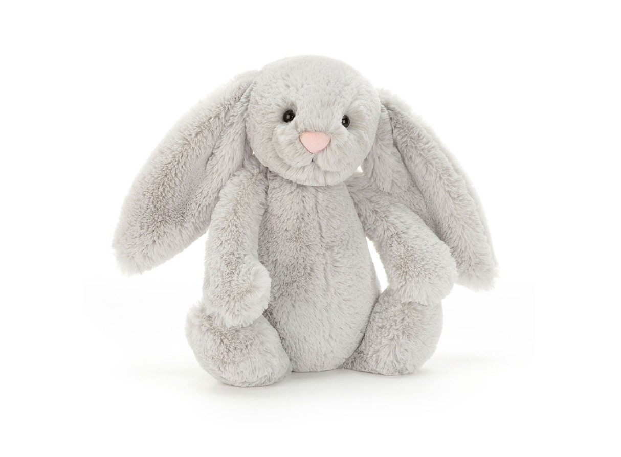 Bashful Silver Bunny Original