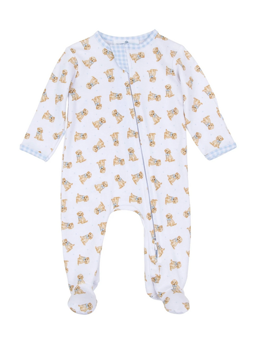 Sweet Golden Blue Footie