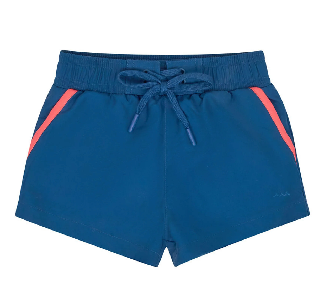 Boys Oyster Blue Stripe Boardie