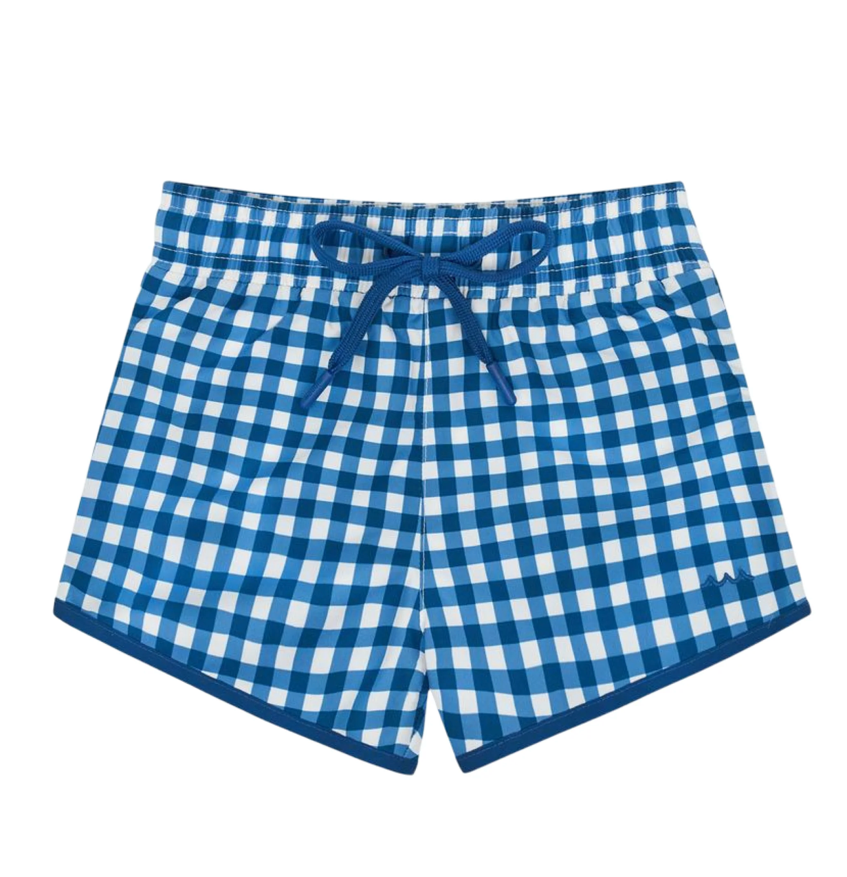 Boys Navy Picnic Gingham Boardie