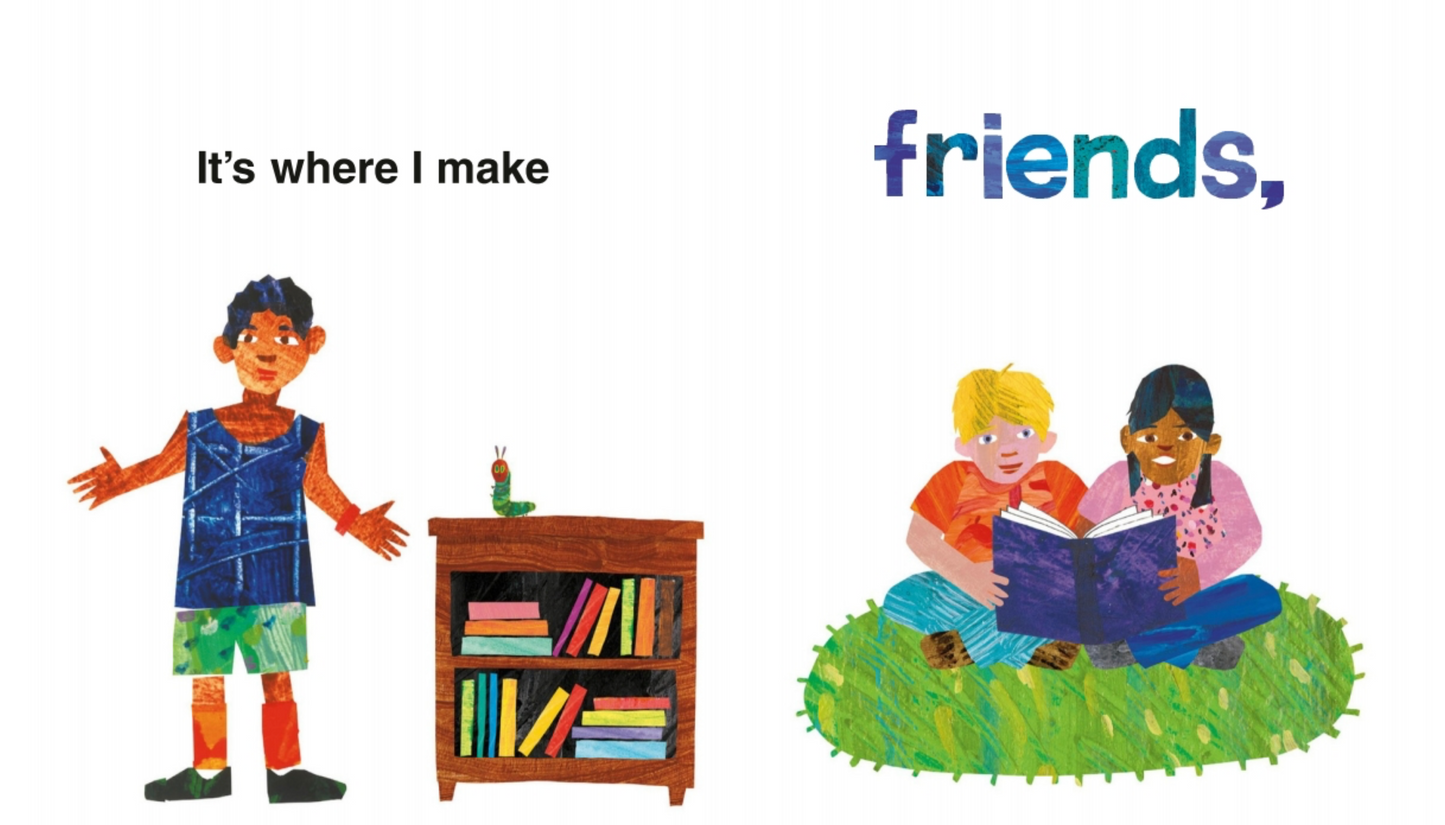 I Love My School Board Book