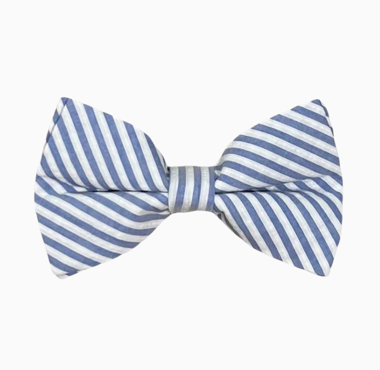 Boy's Bowentie – Sea Island Seersucker