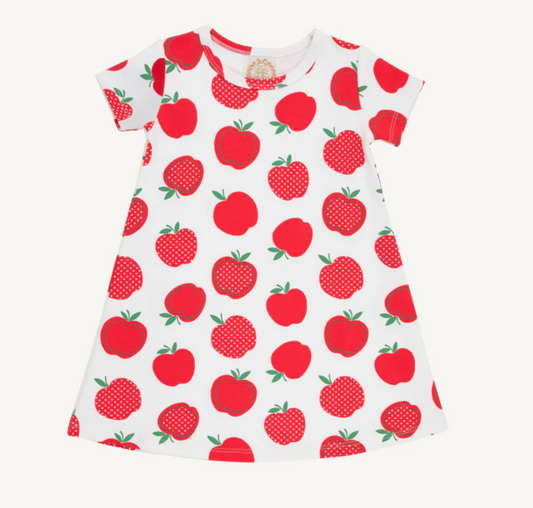 Polly Play Dress - Short Sleeve Ardsley Park Apple