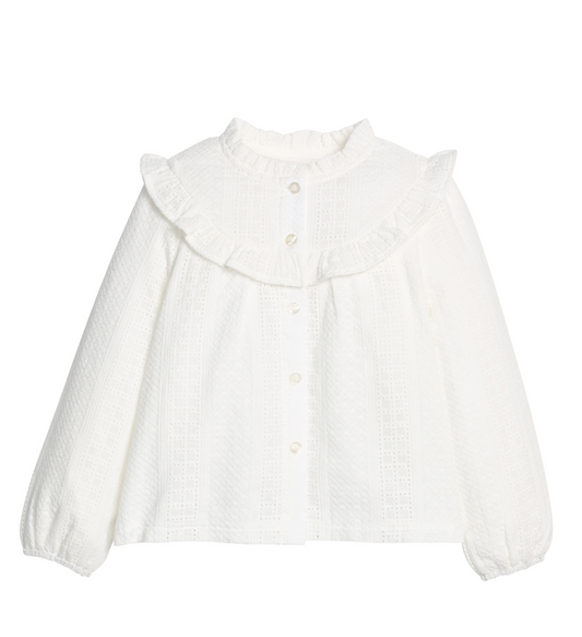 Cintra Top - White Eyelet