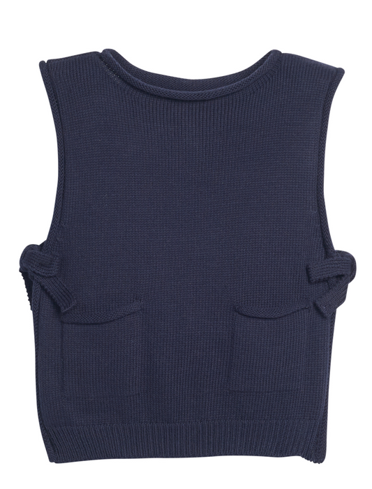 Sweater Vest - Navy