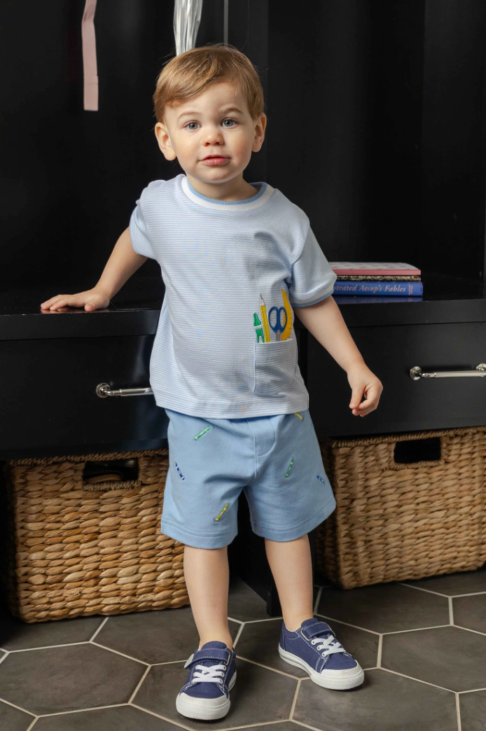 School Supplies Short Set Boy