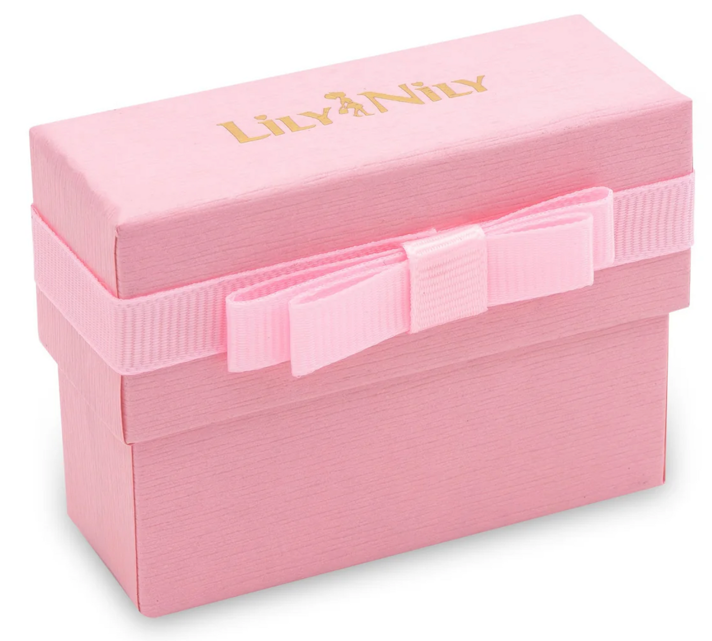 Bow Charm Bracelet (Pink)