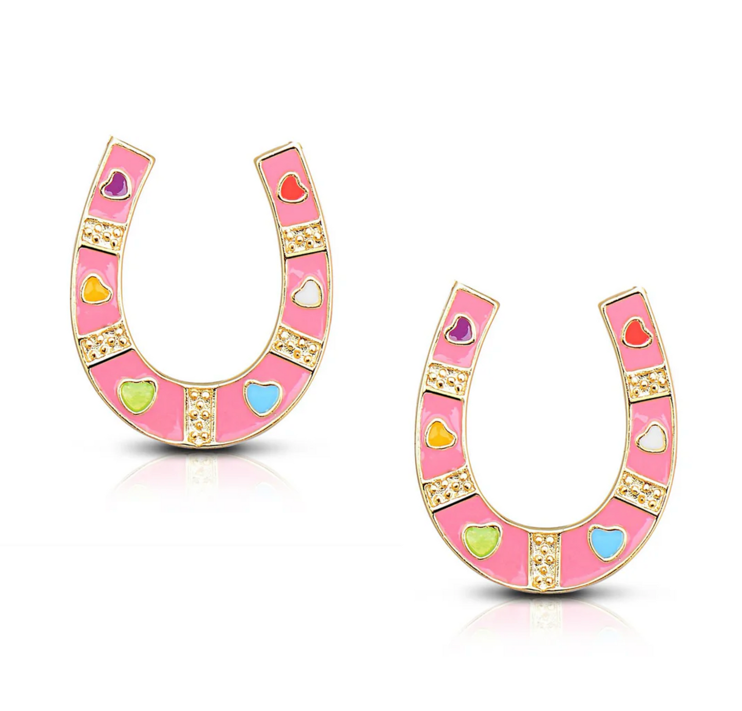 Horseshoe Stud Earrings