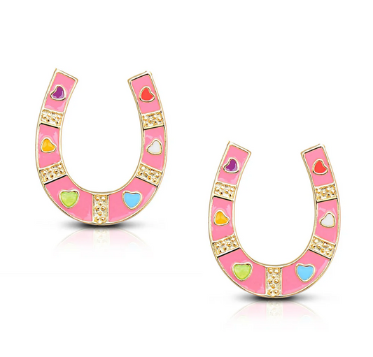 Horseshoe Stud Earrings