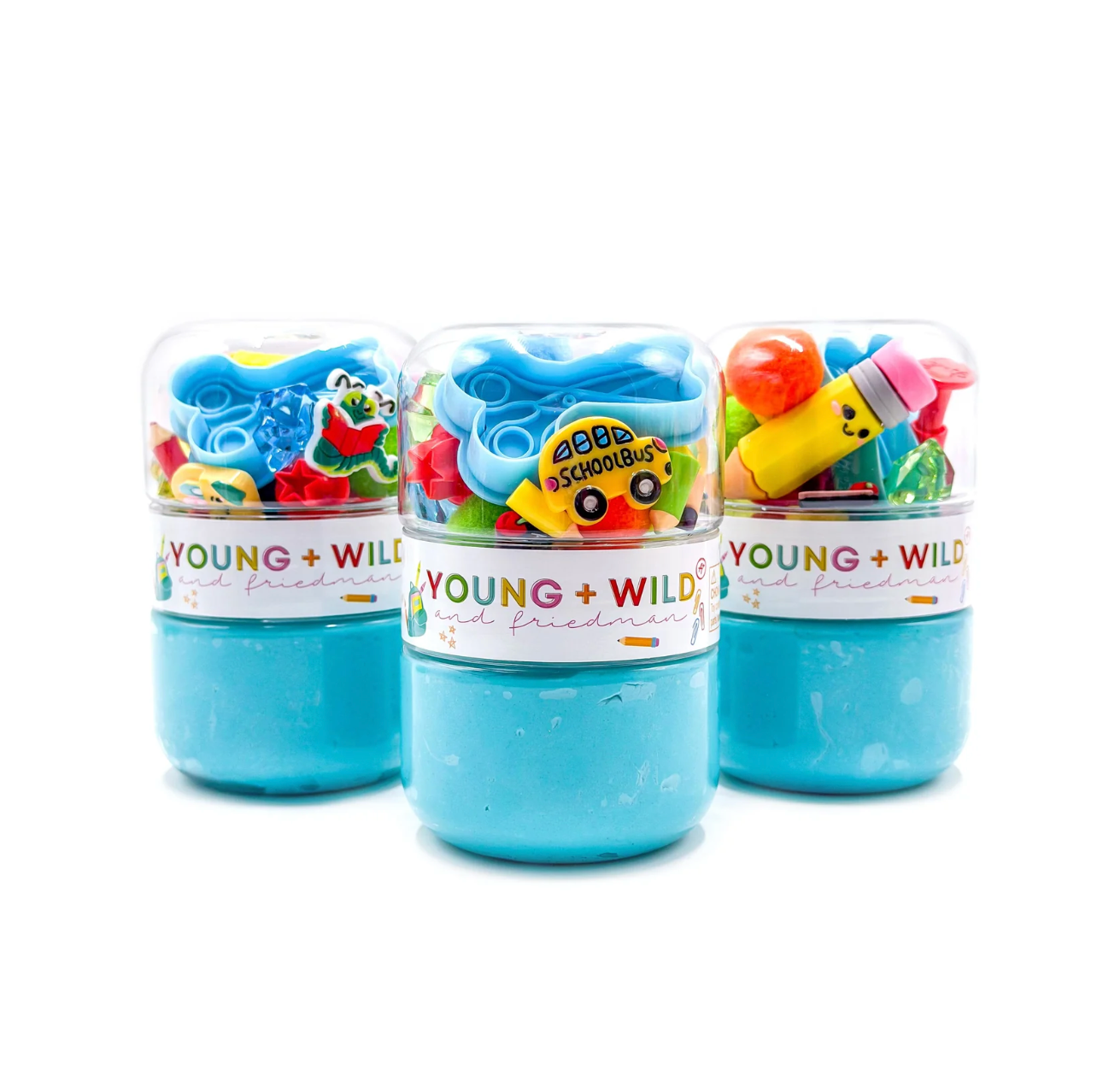 Grab & Go Dough Jar- Back to School