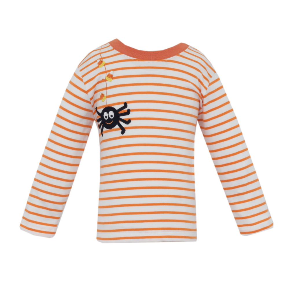Spider Orange Knit T-Shirt