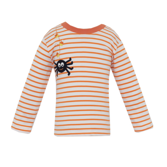 Spider Orange Knit T-Shirt