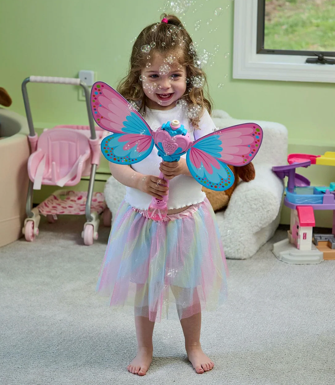 Bubble Wand- Butterfly & Fairy Princess