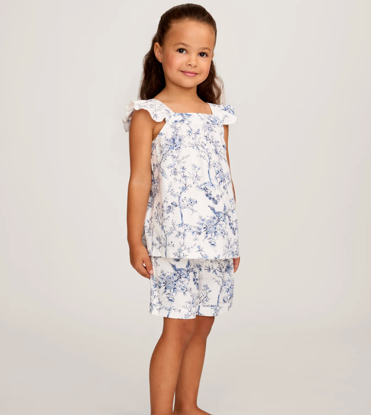 Timeless Toile Twill Clara Short Set