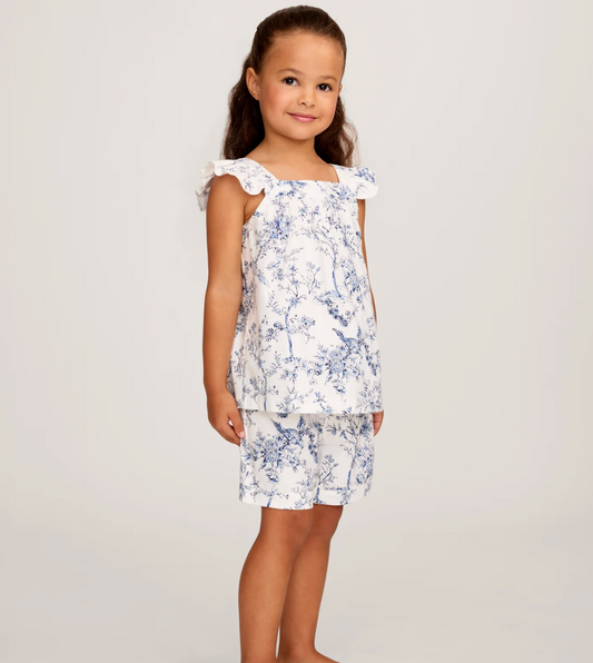 Timeless Toile Twill Clara Short Set
