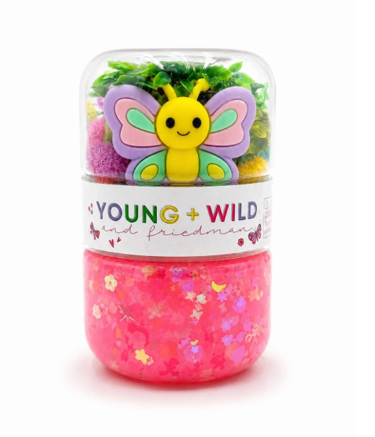 Grab & Go Dough Jar - Butterfly