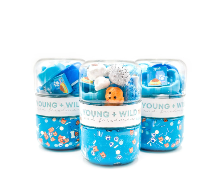 Grab & Go Dough Jar - Blue Pet Shop