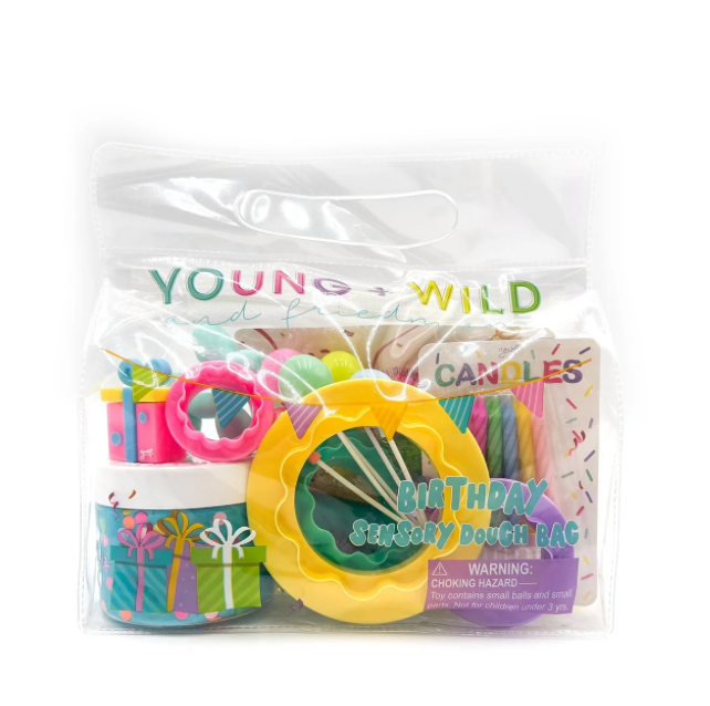 Sensory Dough Bag - Birthday