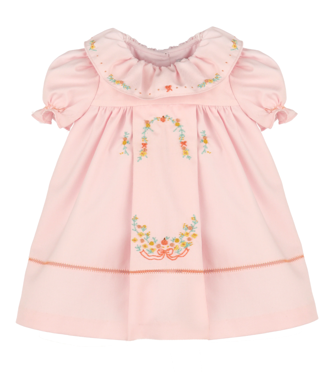 Pumpkin Ruffle Dress