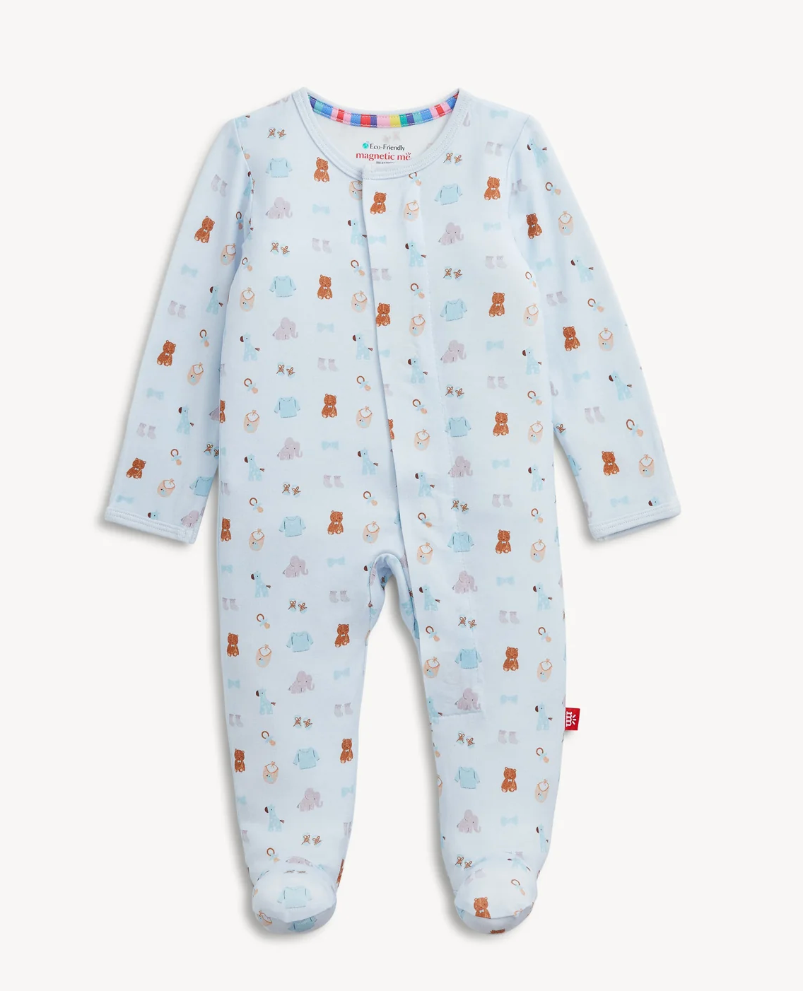 Nursery Nostalgia Magnetic Blue Footie