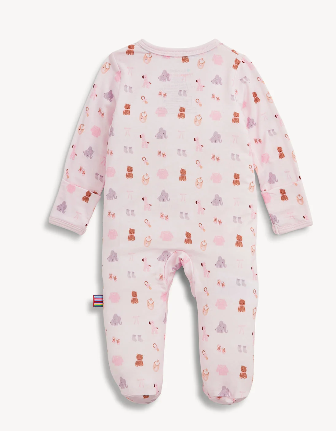 Nursery Nostalgia Magnetic Pink Footie
