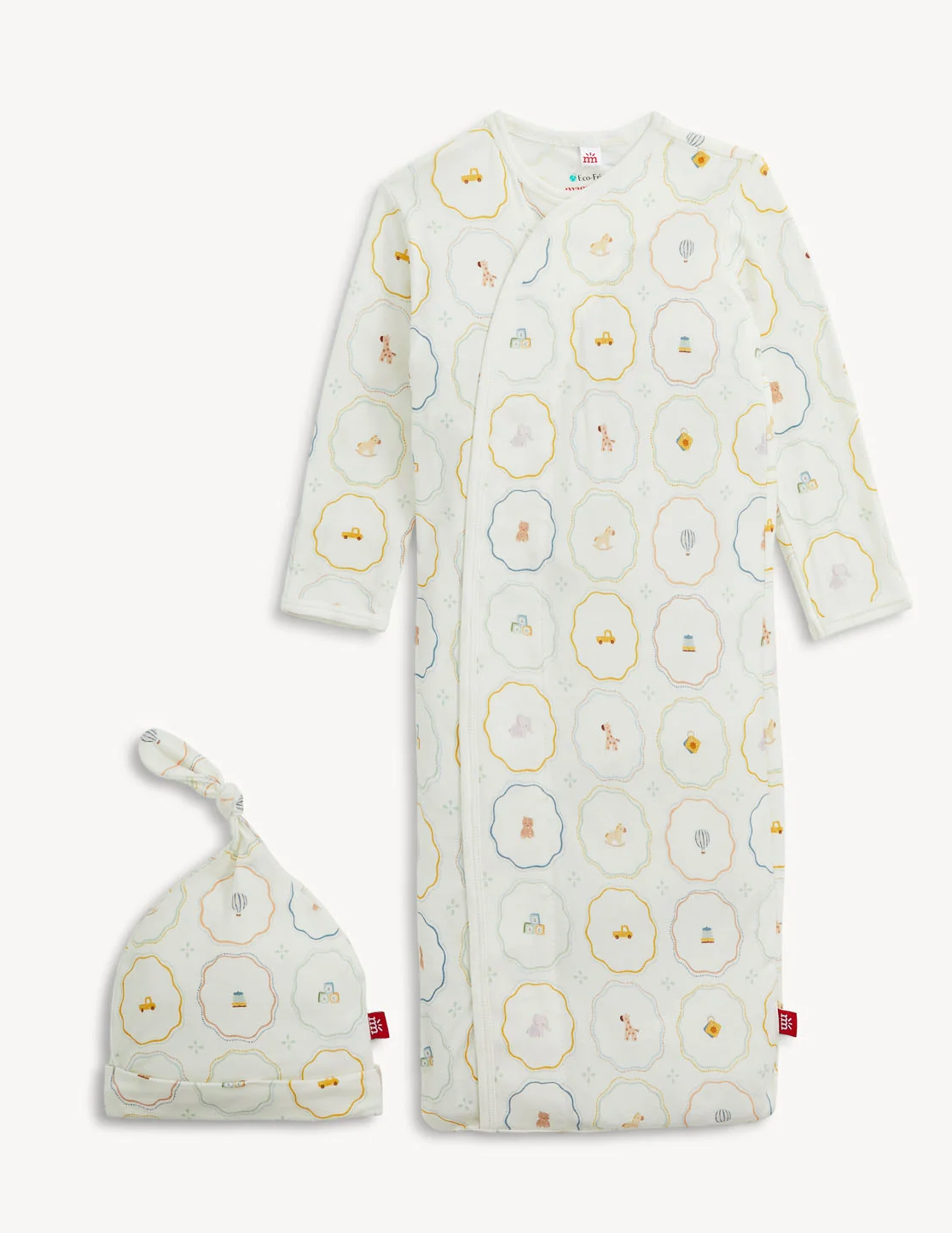 Nursery Nostalgia Magnetic Gown & Hat Set