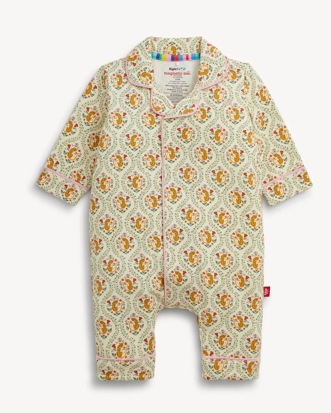 Fleur Sauvage Magnetic Coverall