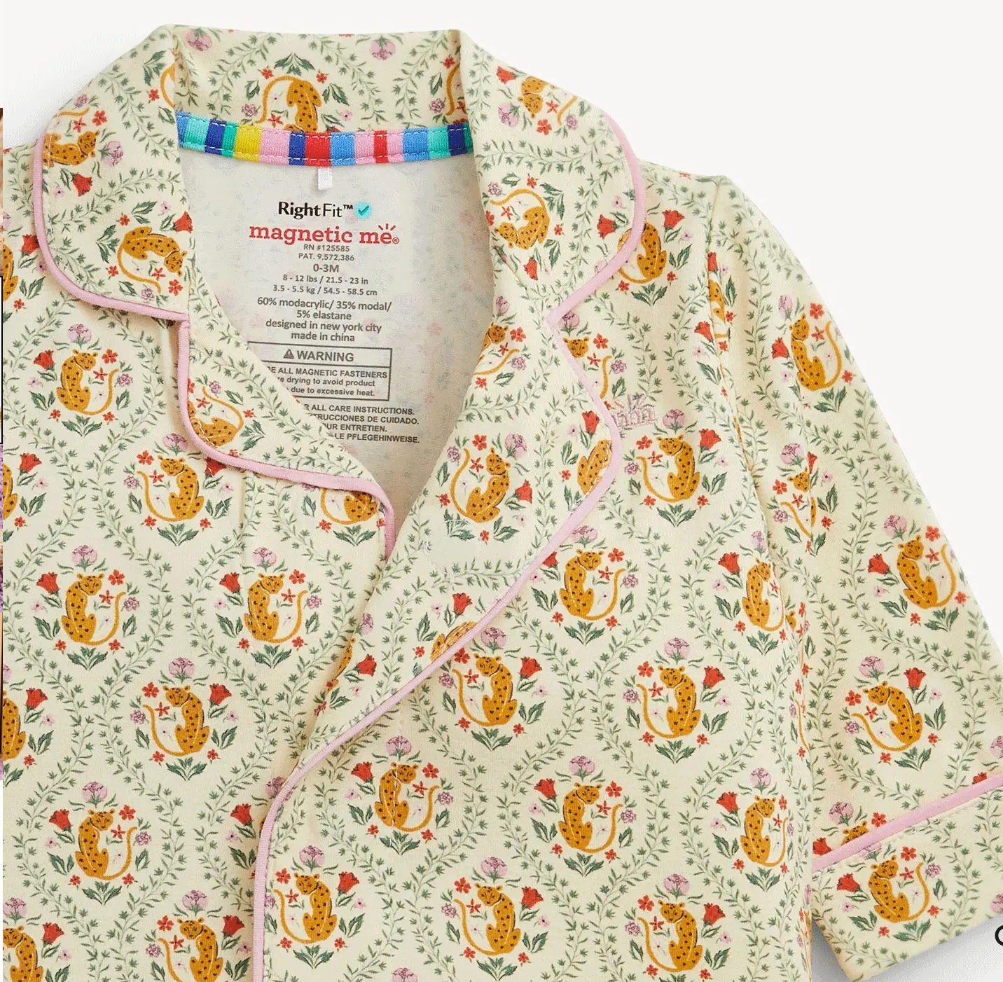 Fleur Sauvage Magnetic Coverall