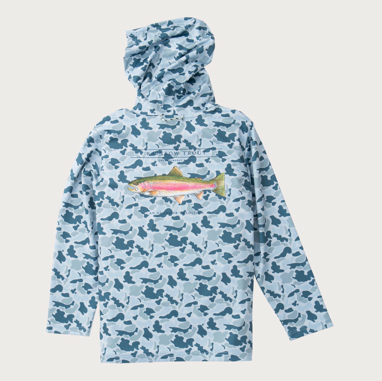 Pro Performance Hoodie T-Shirt Cool Blues Break Point Camo
