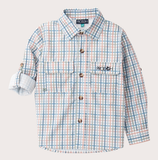 Founders Kids Long Sleeve Fishing Shirt
