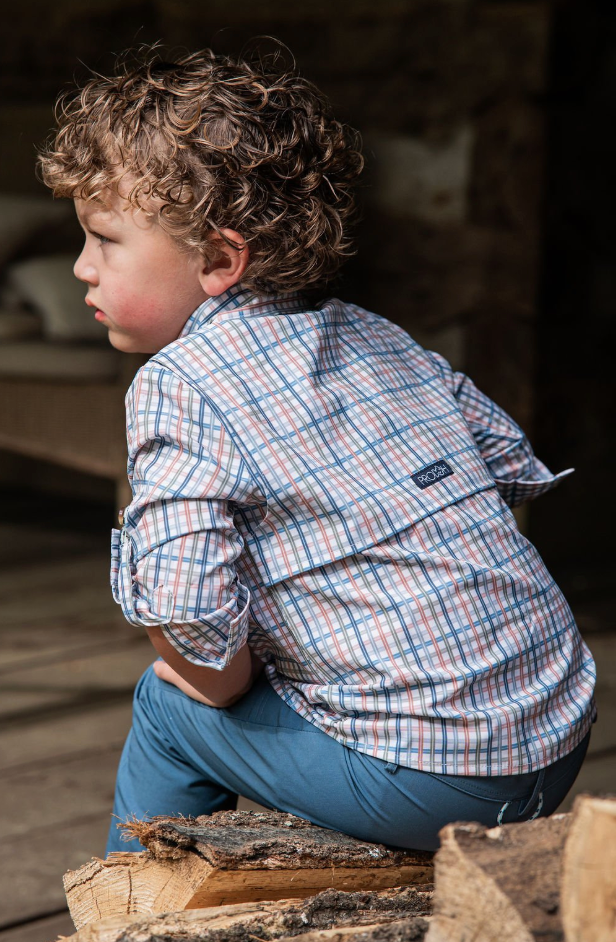 Founders Kids Long Sleeve Fishing Shirt