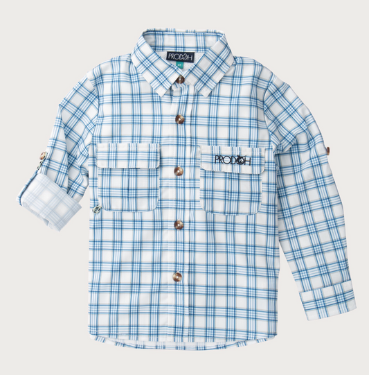 Founders Kids Long Sleeve Fishing Shirt