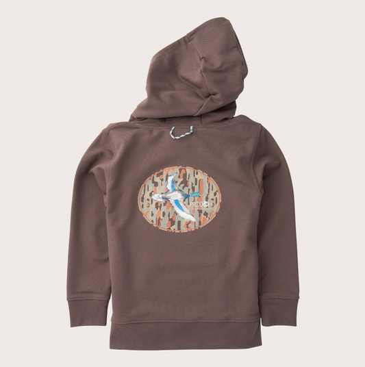 Spinnerbait Hooded Sweatshirt Coffee Quartz