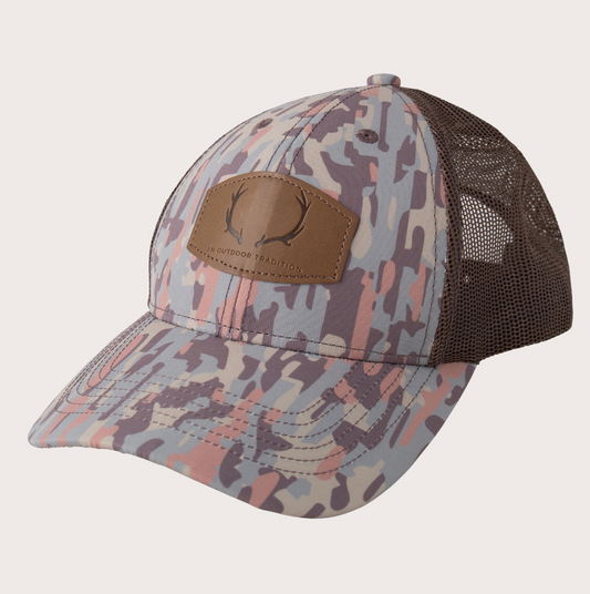 Kids Trucker Hat Stay in the Lines Camo